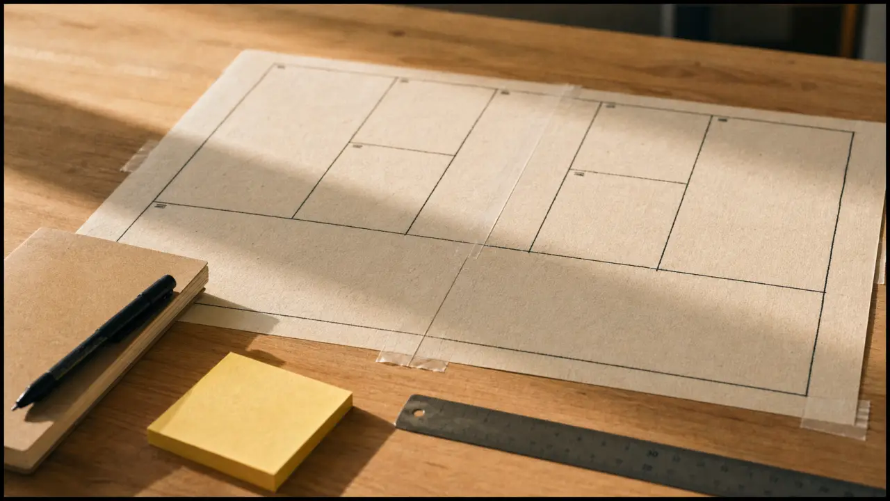 Business model canvas vierge pour remplir les 9 blocs