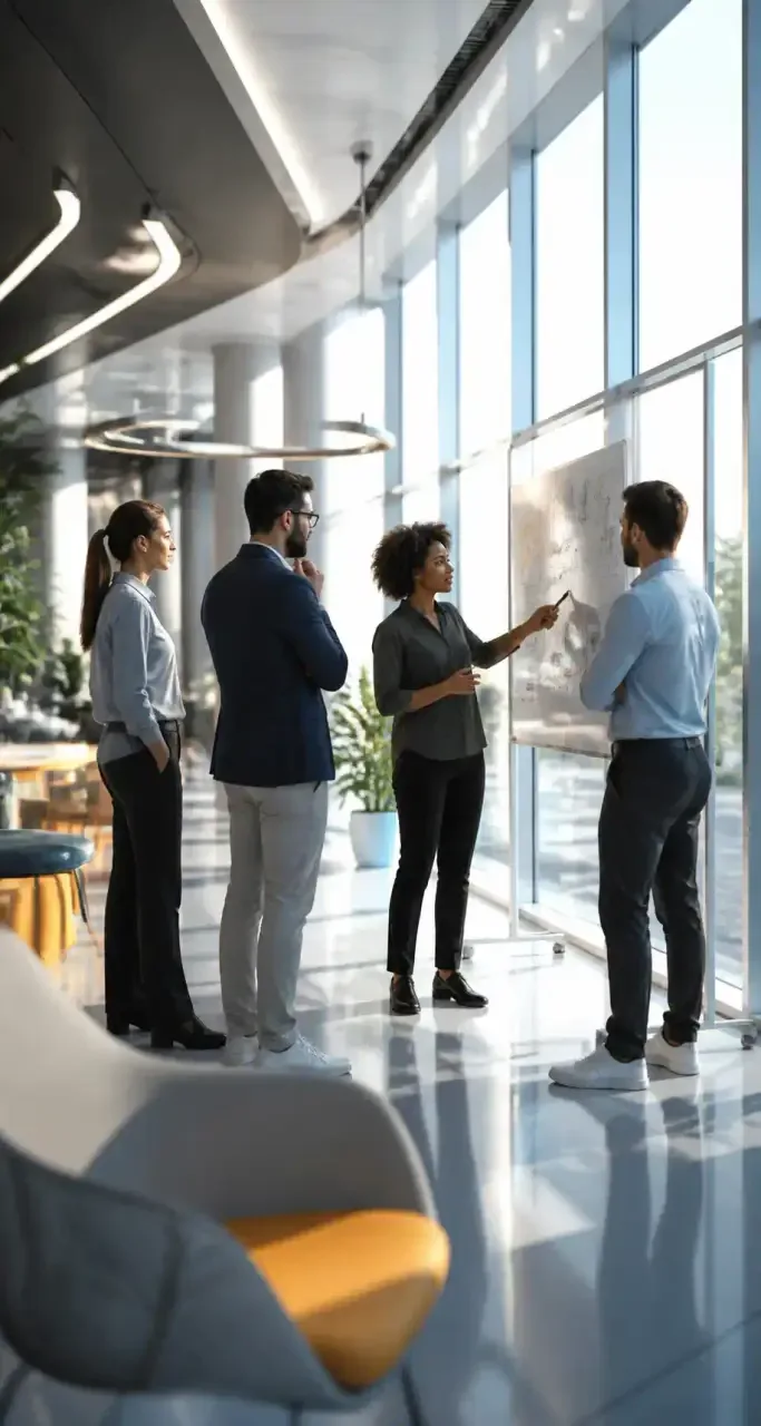 Espace collaboratif dedie a la strategie de marque et a l'innovation