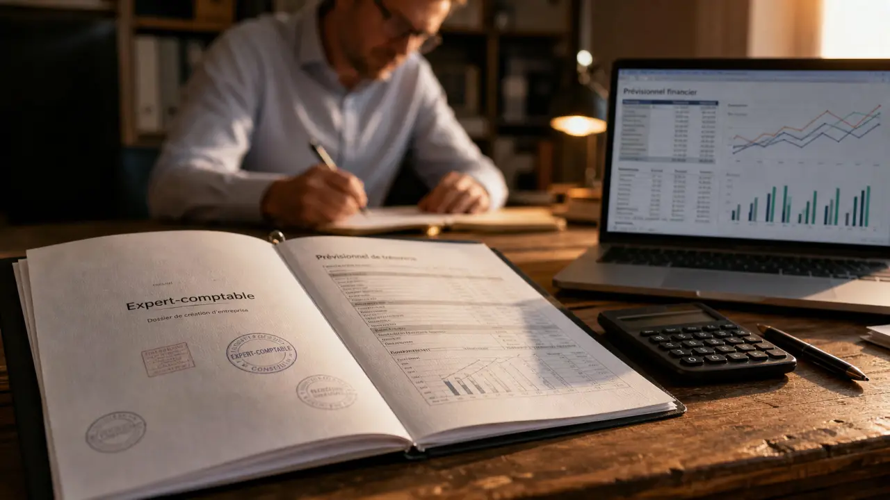Expert comptable création d'entreprise : prévisionnel et formalités
