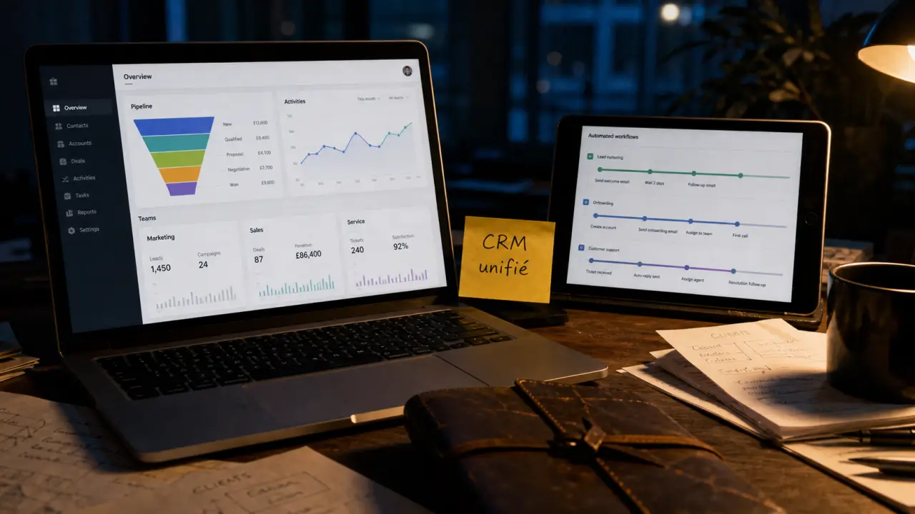 HubSpot CRM pour l’évolution et la croissance de l’entreprise : CRM unifié