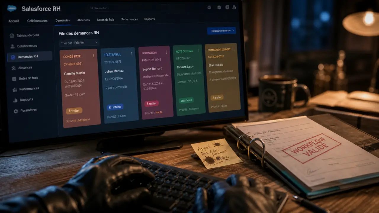 Logiciel rh qui s'intègre à Salesforce : choix natif, connecté ou spécialisé pour le recrutement
