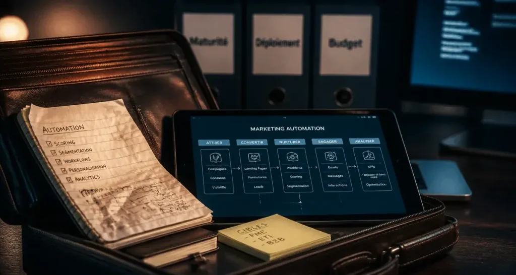 Comparaison HubSpot, Salesforce, Marketing Cloud, Adobe Campaign, Oracle Eloqua pour la marketing automation