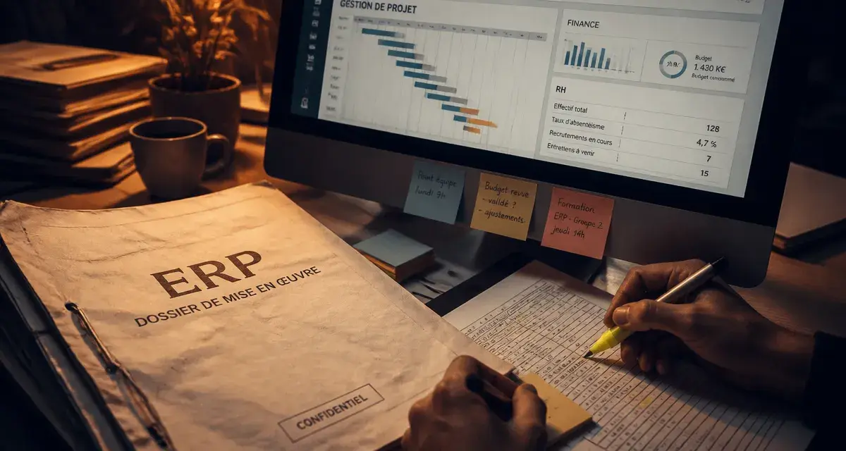 ERP vs logiciel de gestion de projet : choix et pilotage finance RH