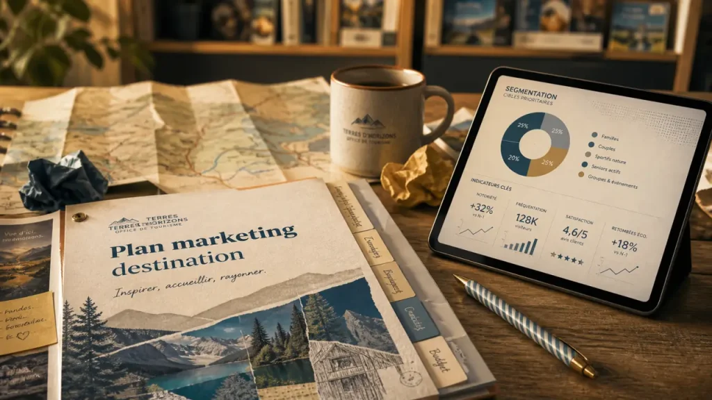 Formation destination marketing : dossier plan marketing, KPI et segmentation