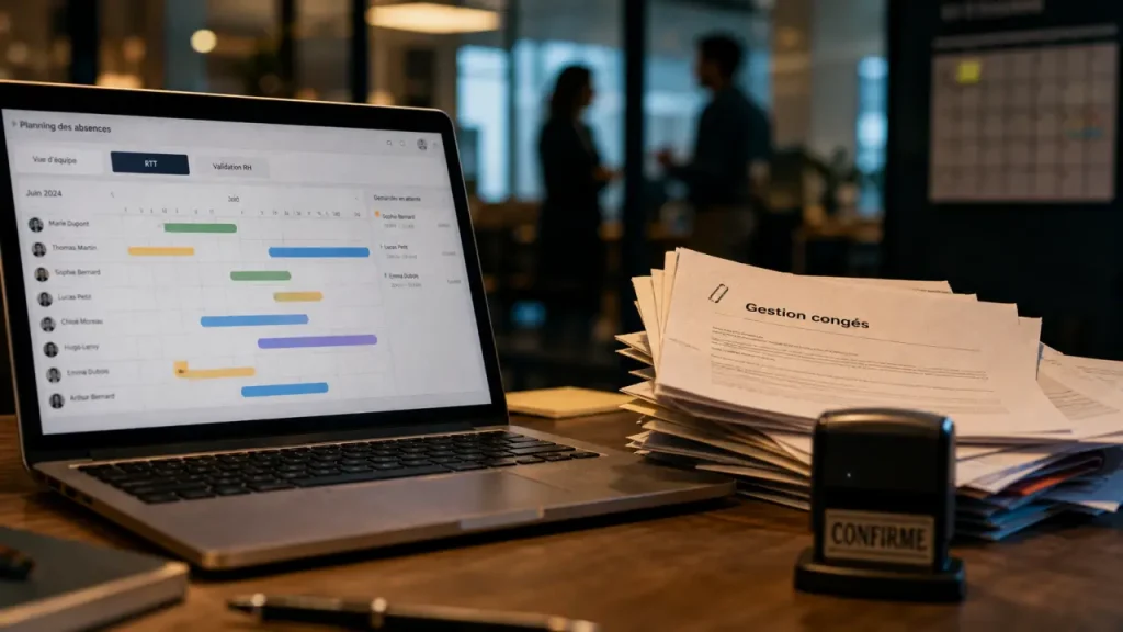 Logiciel gestion de congés open source : planning RTT et validation RH