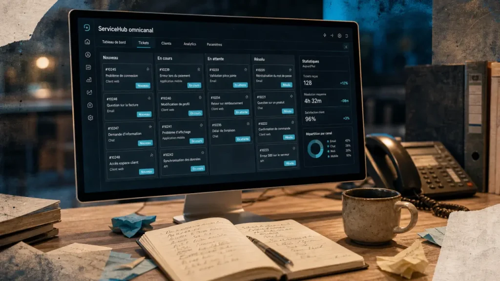logiciel relation client servicehub omnichannel avis