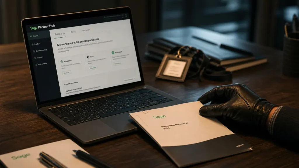 Sage partner hub : connexion, ressources et droits d’accès