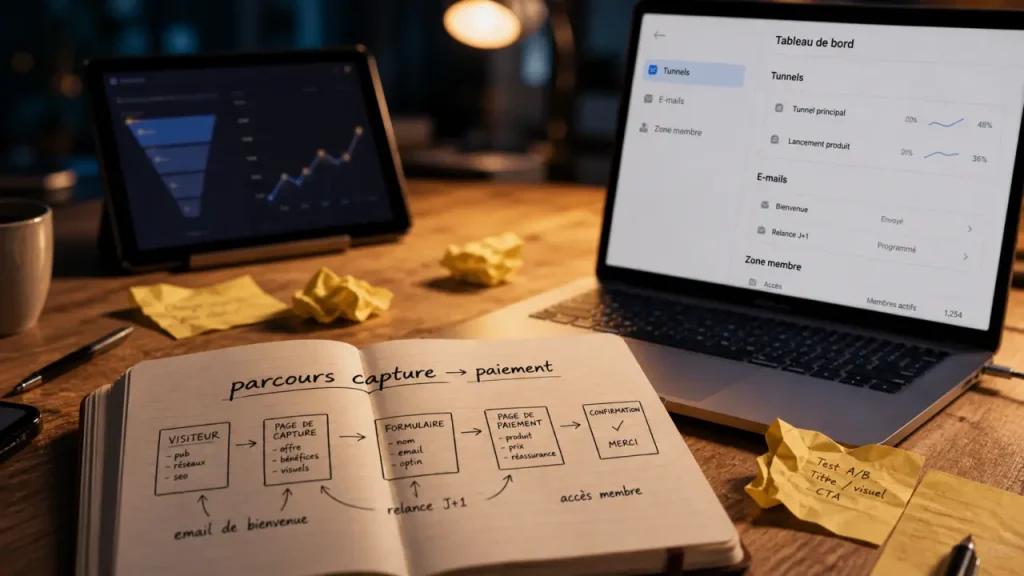systeme io saas : vendre, automatiser et éviter l’empilement d’outils