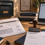 Auto entrepreneur domiciliation : enveloppe et boîte aux lettres pour protéger la vie privée