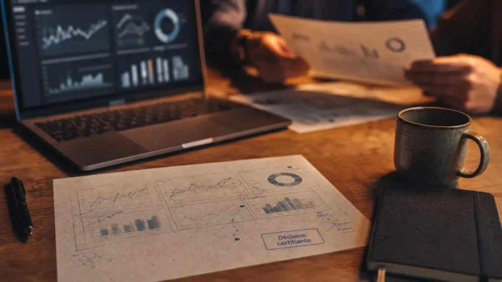 formation certifiante data driven decision making : KPI et dashboard décisionnel