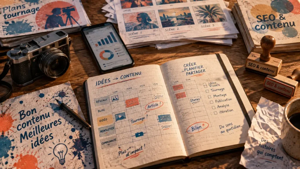 Formation création de contenu : les compétences et parcours pour en faire un métier