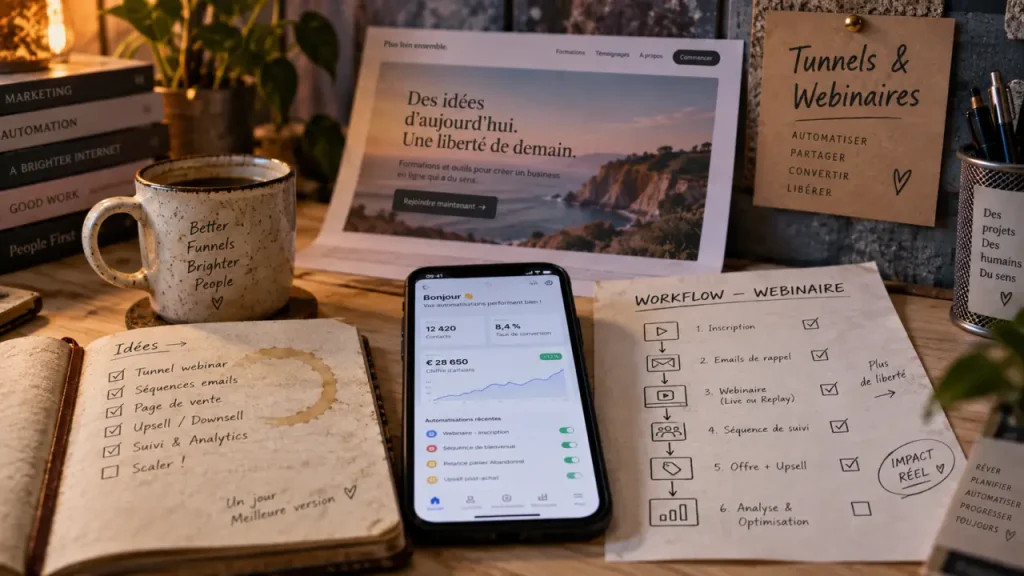 Get response : e-mails, tunnels et webinaires centralisés