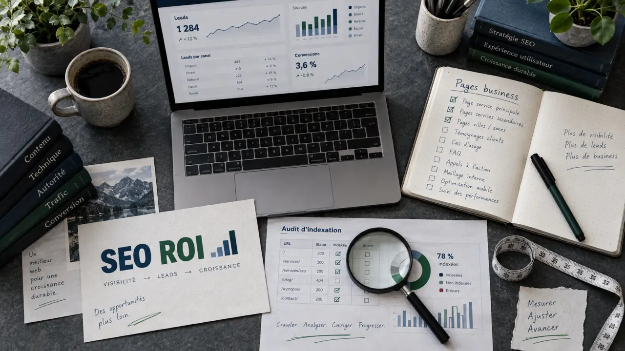 Stratégie seo pme pages qui génèrent des leads