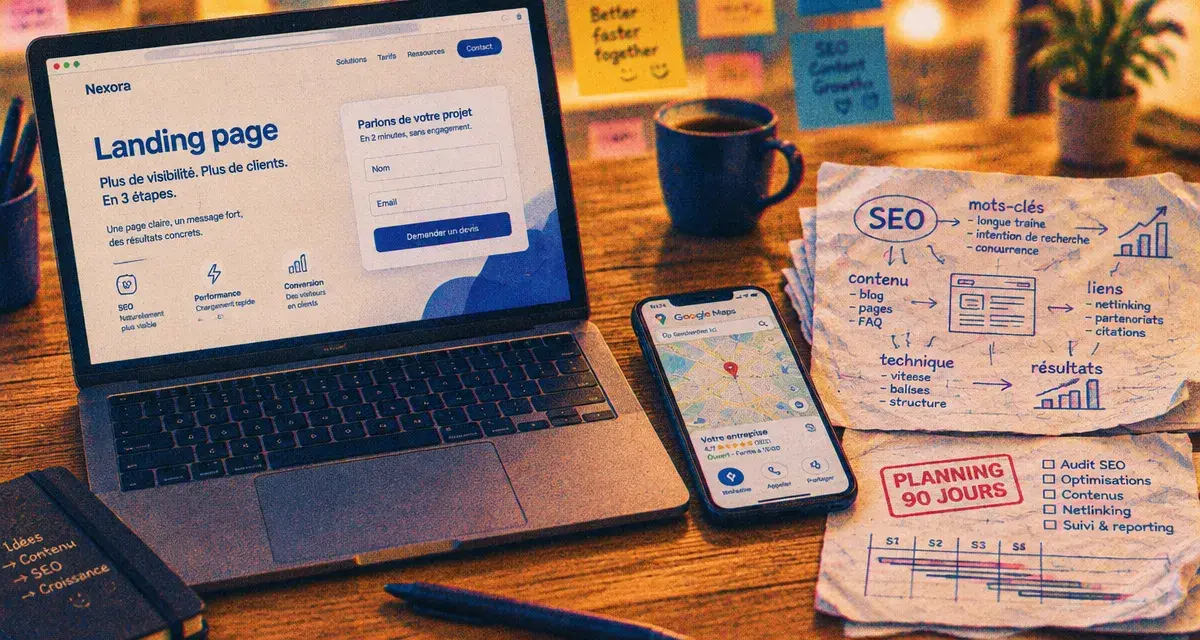 Augmenter la visibilité d’une entreprise : plan 90 jours pour prospects