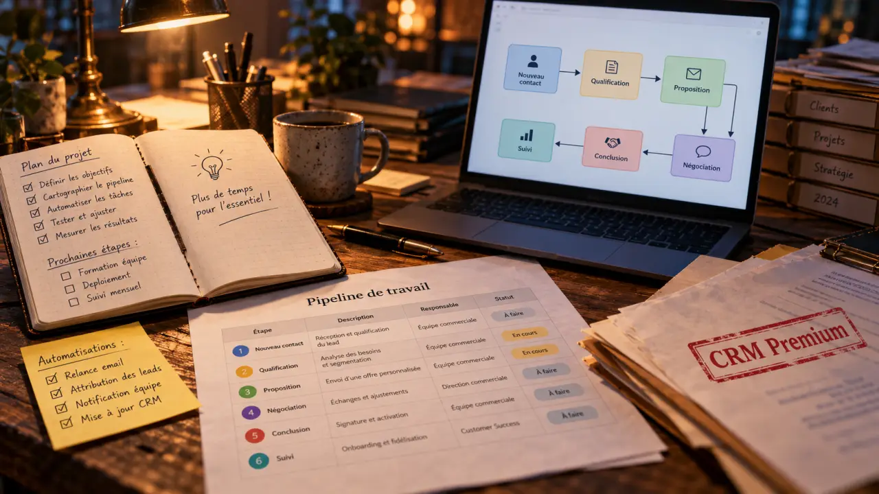 Différence CRM basique vs Salesforce premium : automatisation workflows