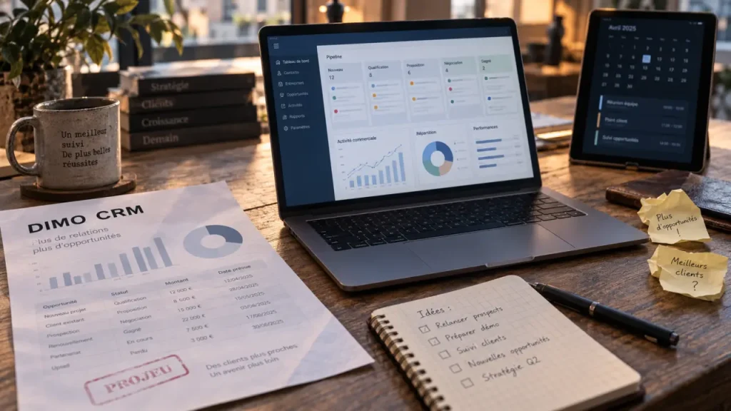 dimo crm : YellowBox proximité, Salesforce international