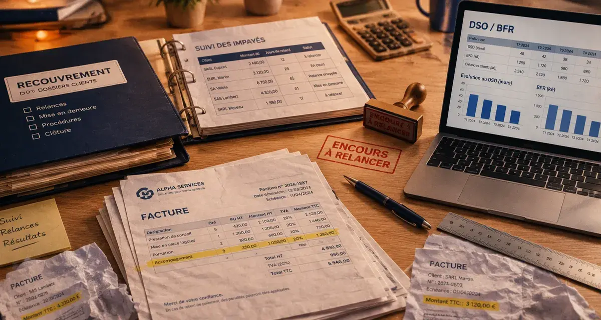 Solution de recouvrement : relances automatisées et impayés délégués